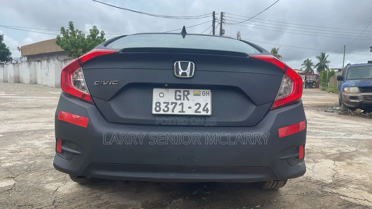 Honda Civic EX-L 4dr Sedan (1.5L 4cyl) 2017 Matt Black