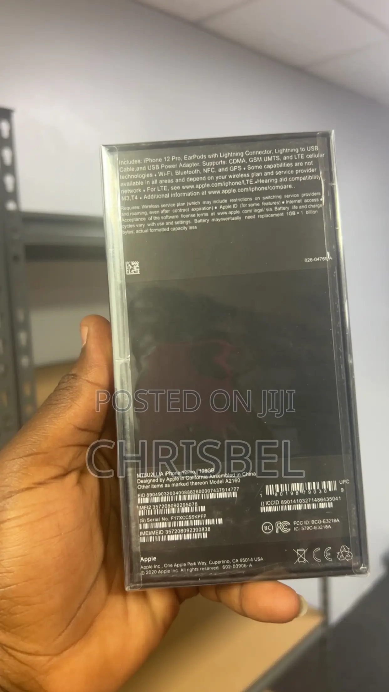 New Apple iPhone 12 Pro 256 GB Blue