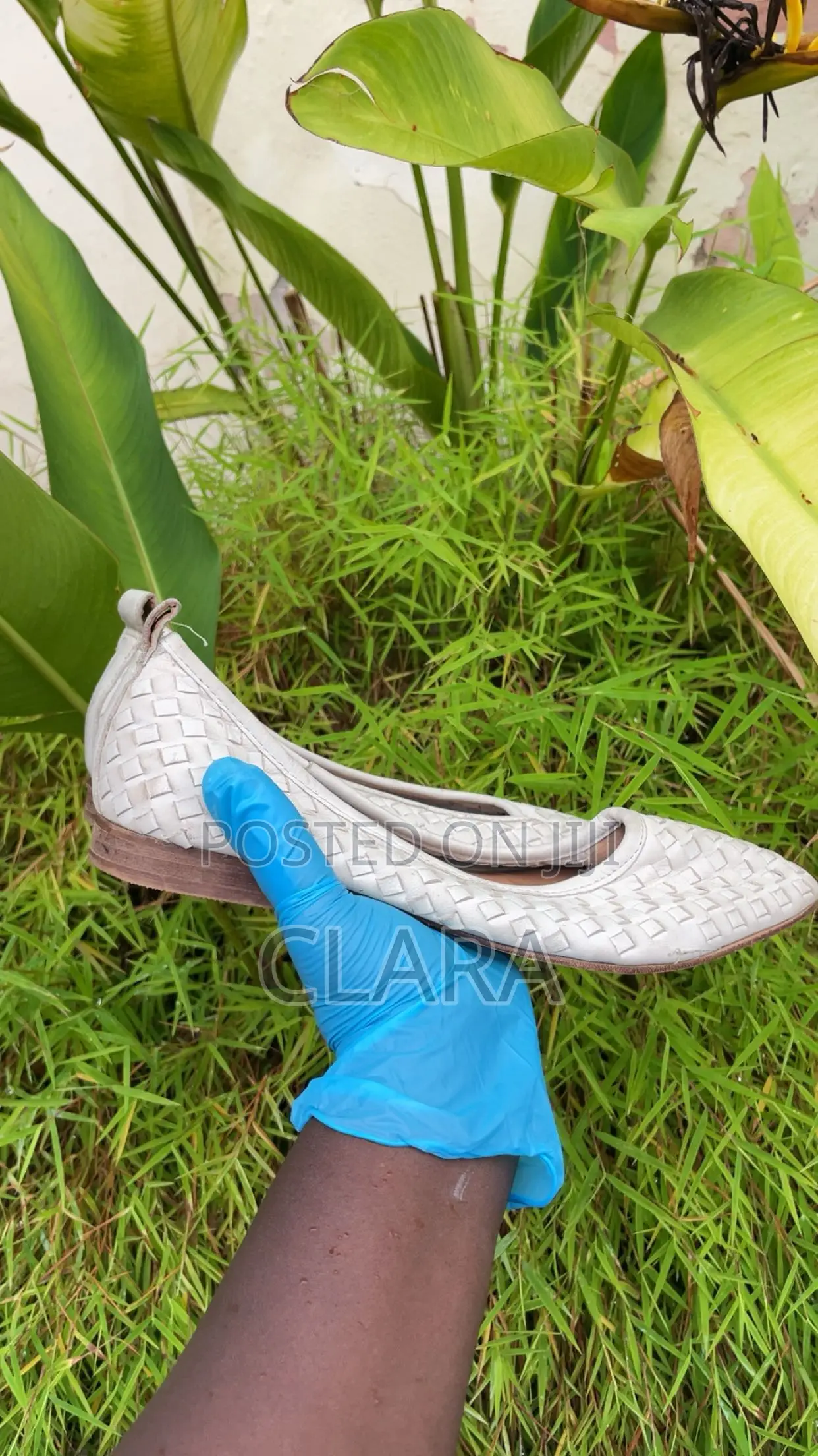White Flat Shoe