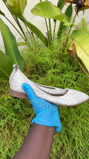 White Flat Shoe
