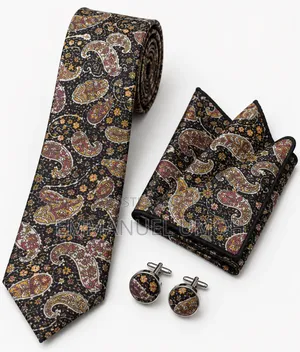 Good Quality Flying Ties With Cufflinks and Pocket Square