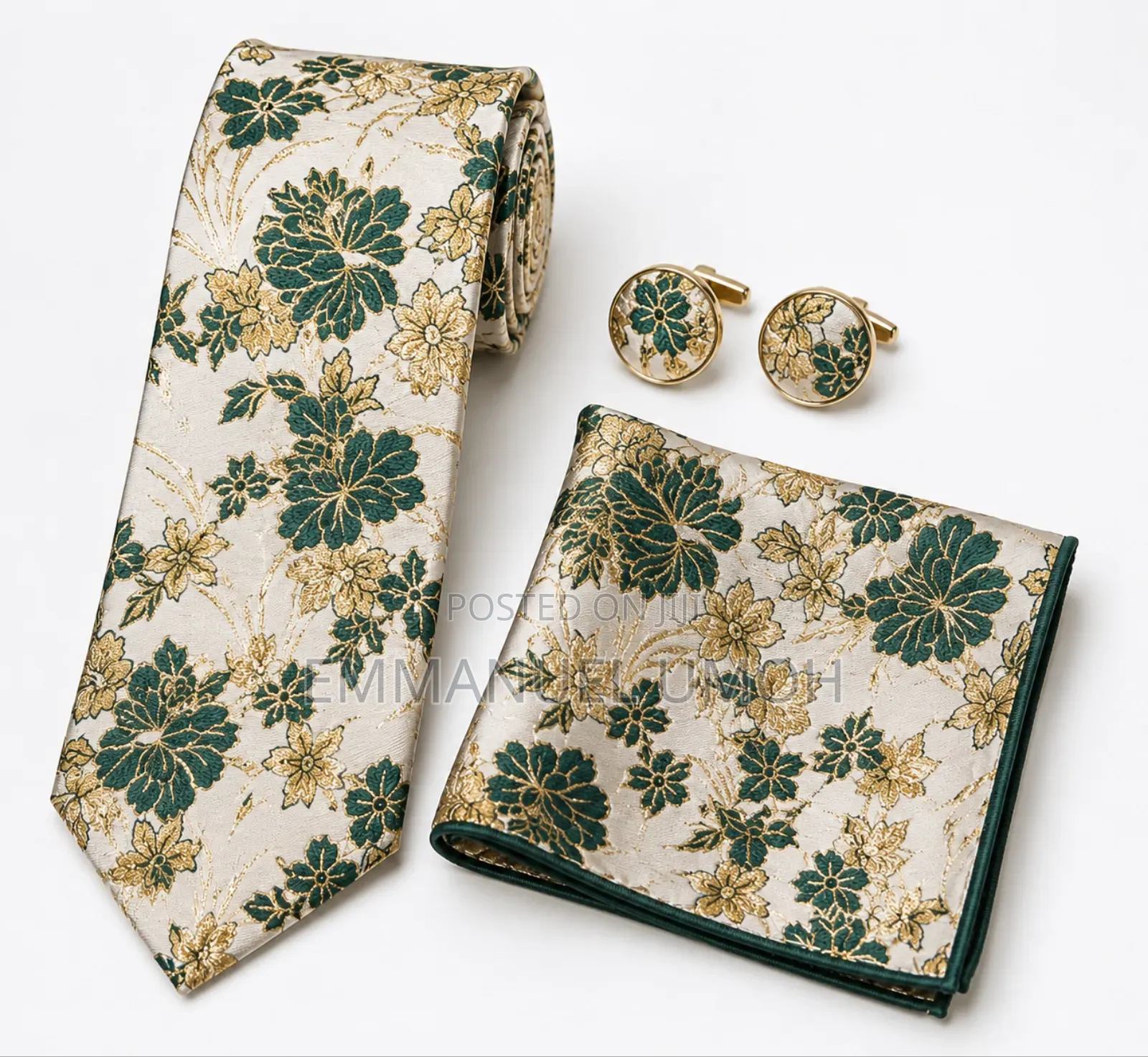 Good Quality Flying Ties With Cufflinks and Pocket Square