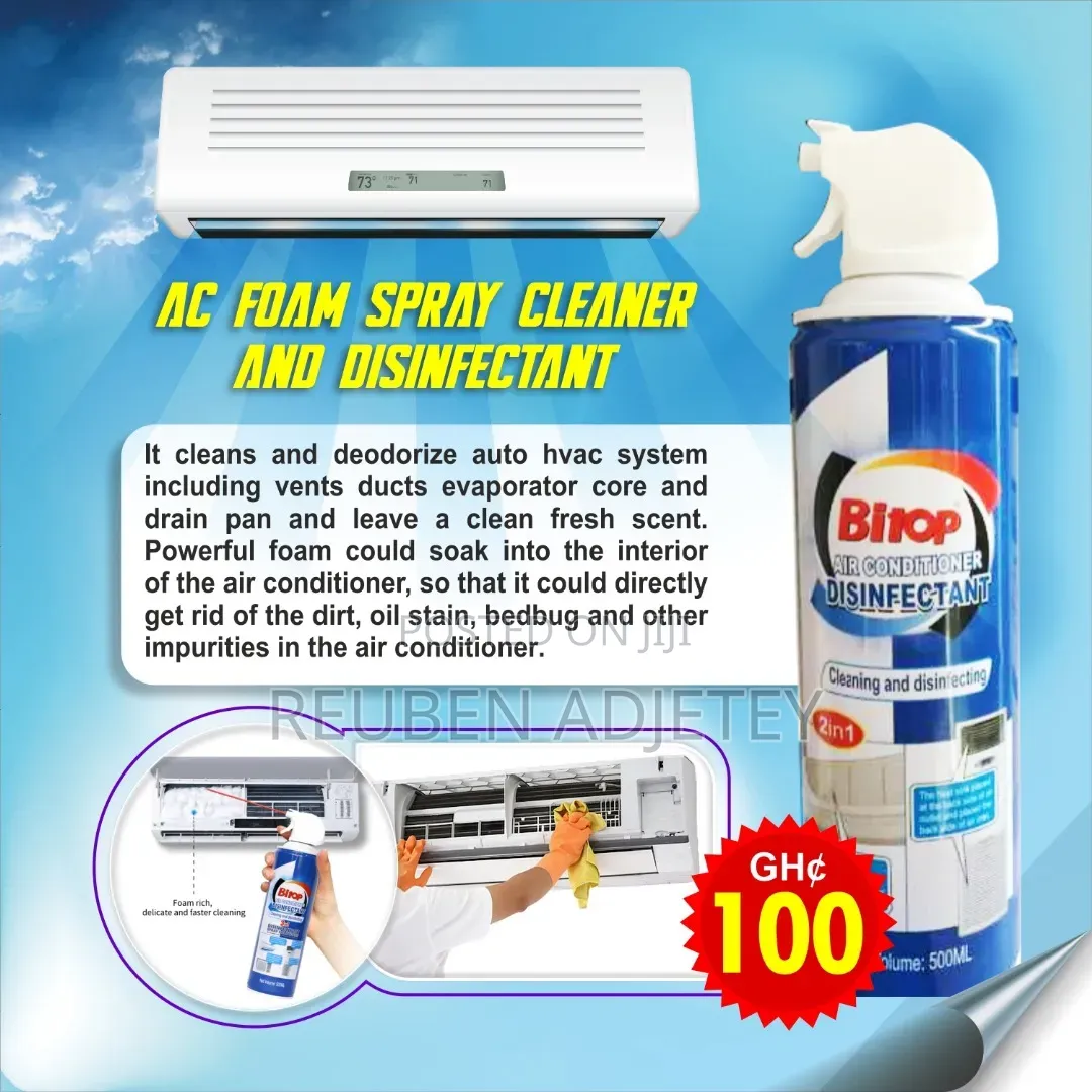 Aircon Car/Universal Use Foam Spray Cleaner And Disinfectant