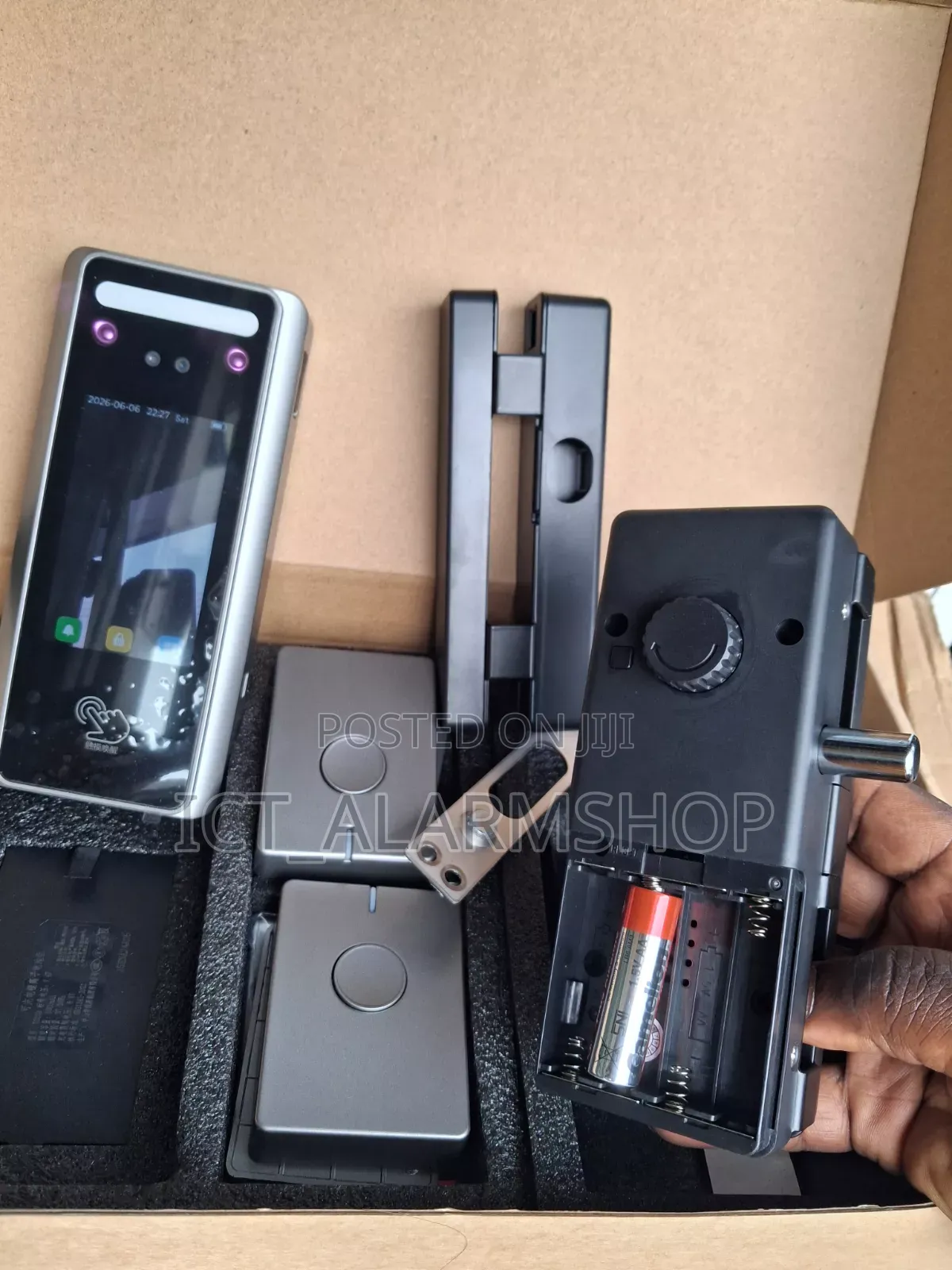 Face Recognition Access Door Lock Control