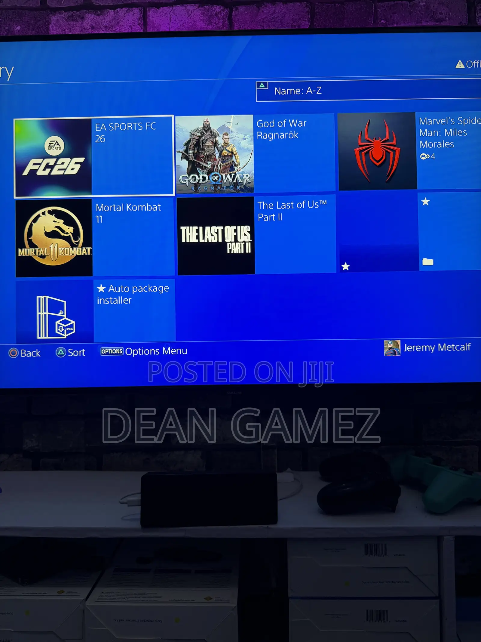 New Jailbreak Ps4 With Controllers All Loaded With Top Rated Games