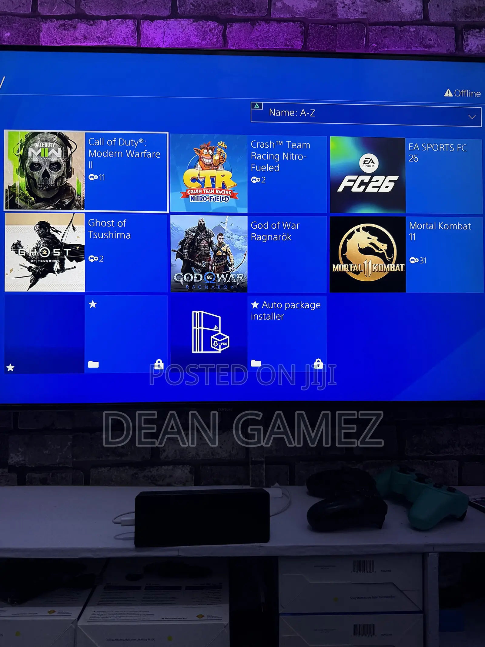 New Jailbreak Ps4 With Controllers All Loaded With Top Rated Games