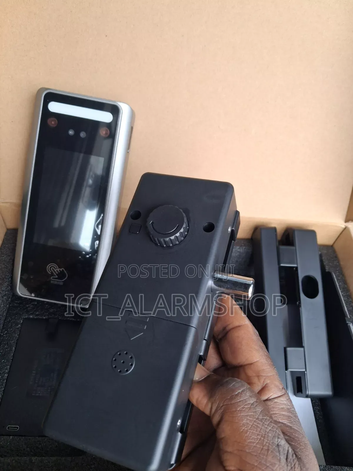Biometric and Face Recognition Wireless Door Lock Access Control