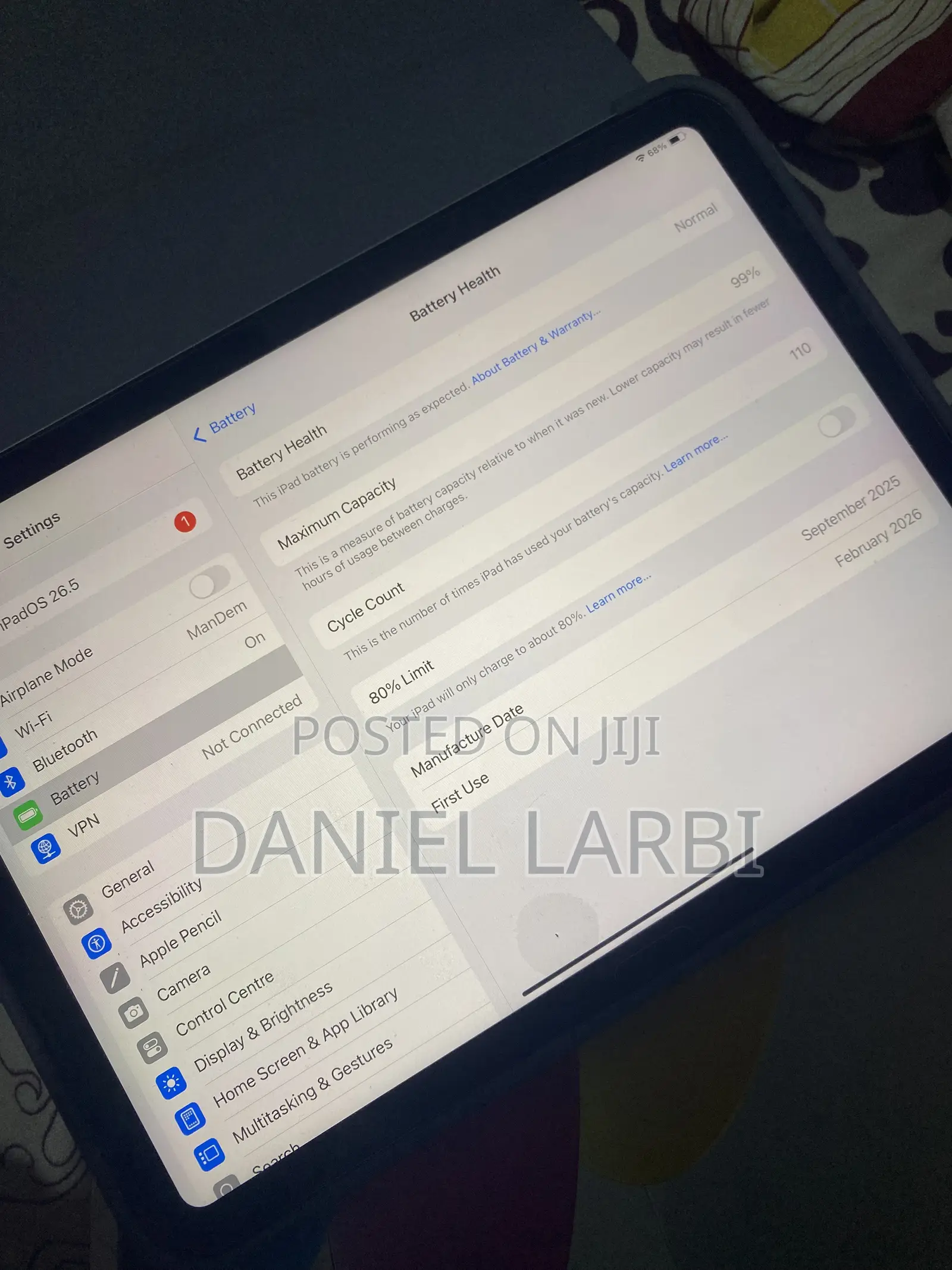 Apple iPad (2025) 128 GB Gray