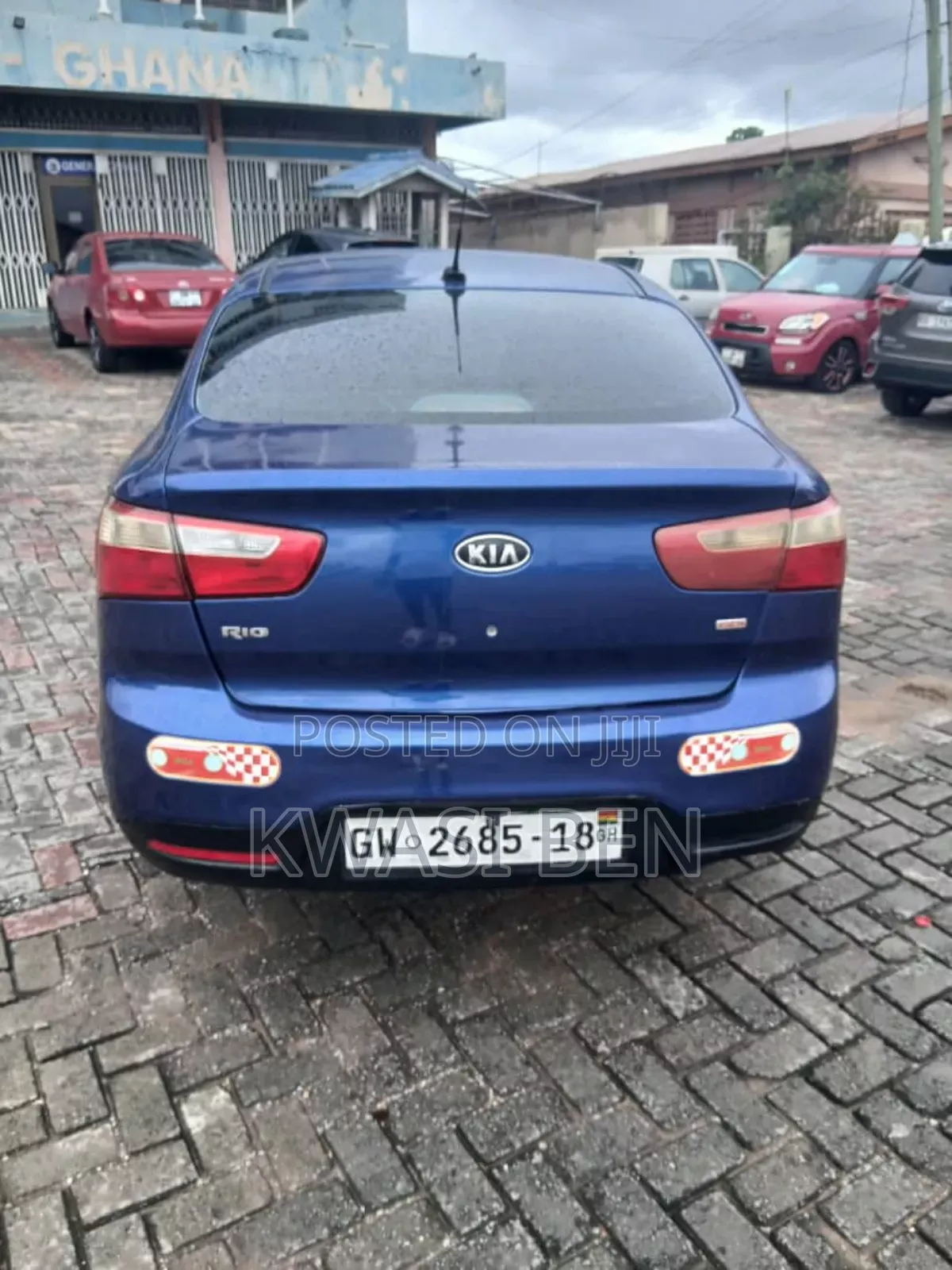 Kia Rio 2012 Blue