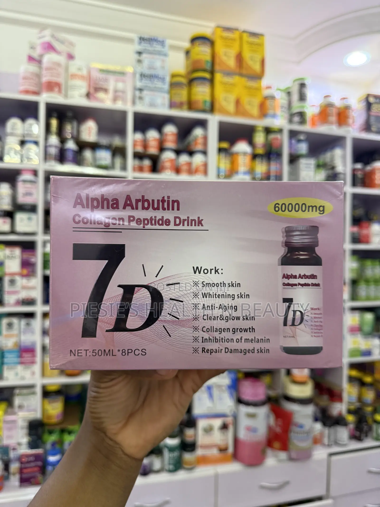7d Alpha Arbutin Collagen Peptide Drink