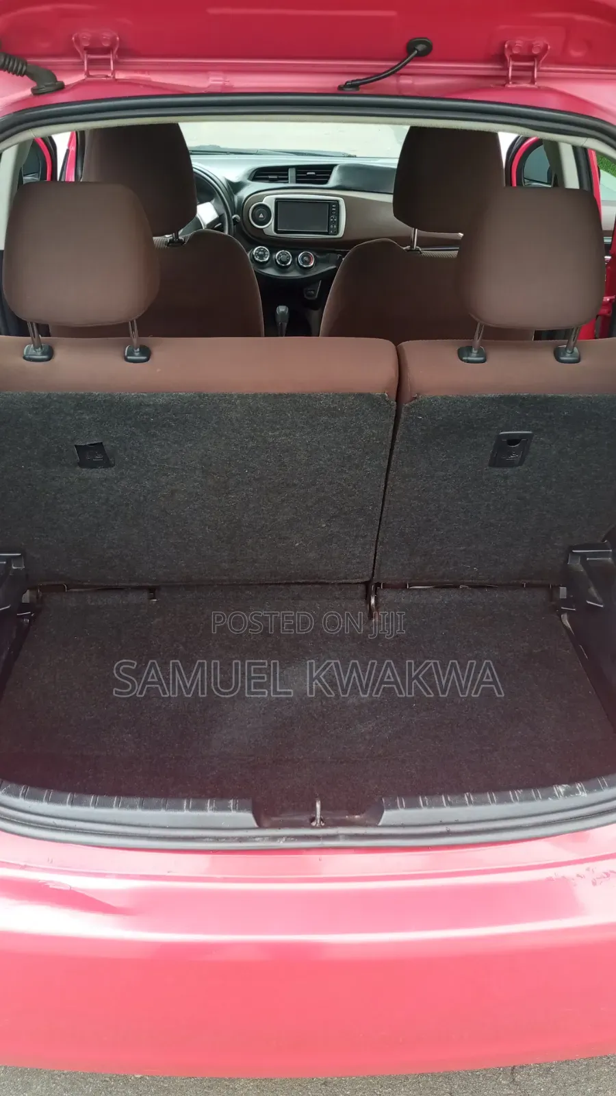 Toyota Vitz 2013 Red