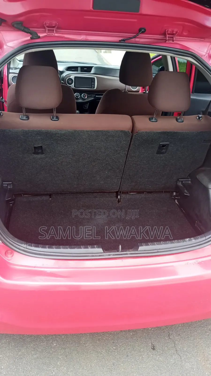 Toyota Vitz 2013 Red