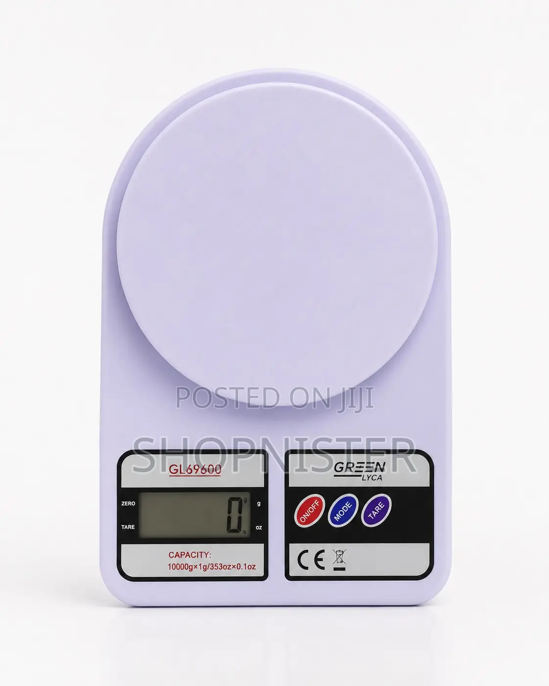 Digital Kitchen Scale – 10kg Capacity