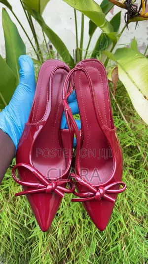 Red Short Heel