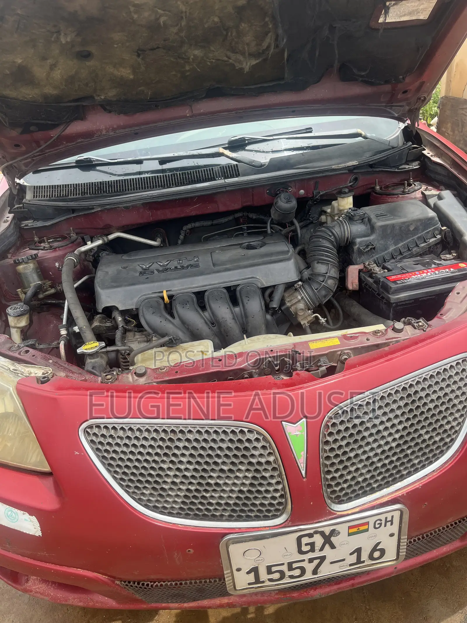 Pontiac Vibe 1.8L 2009 Red