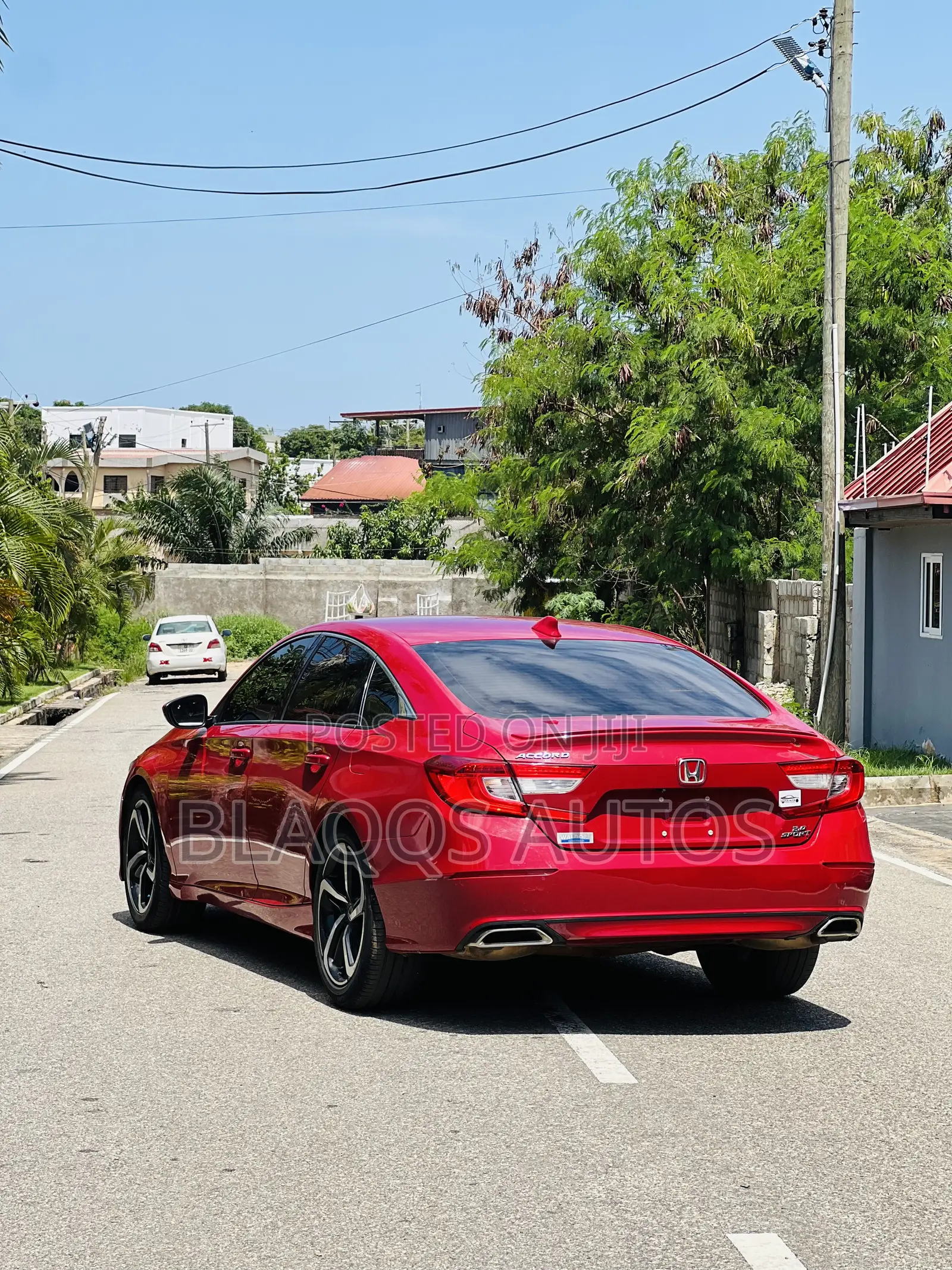 Honda Accord EX-L 2.0T 2018 Burgundy