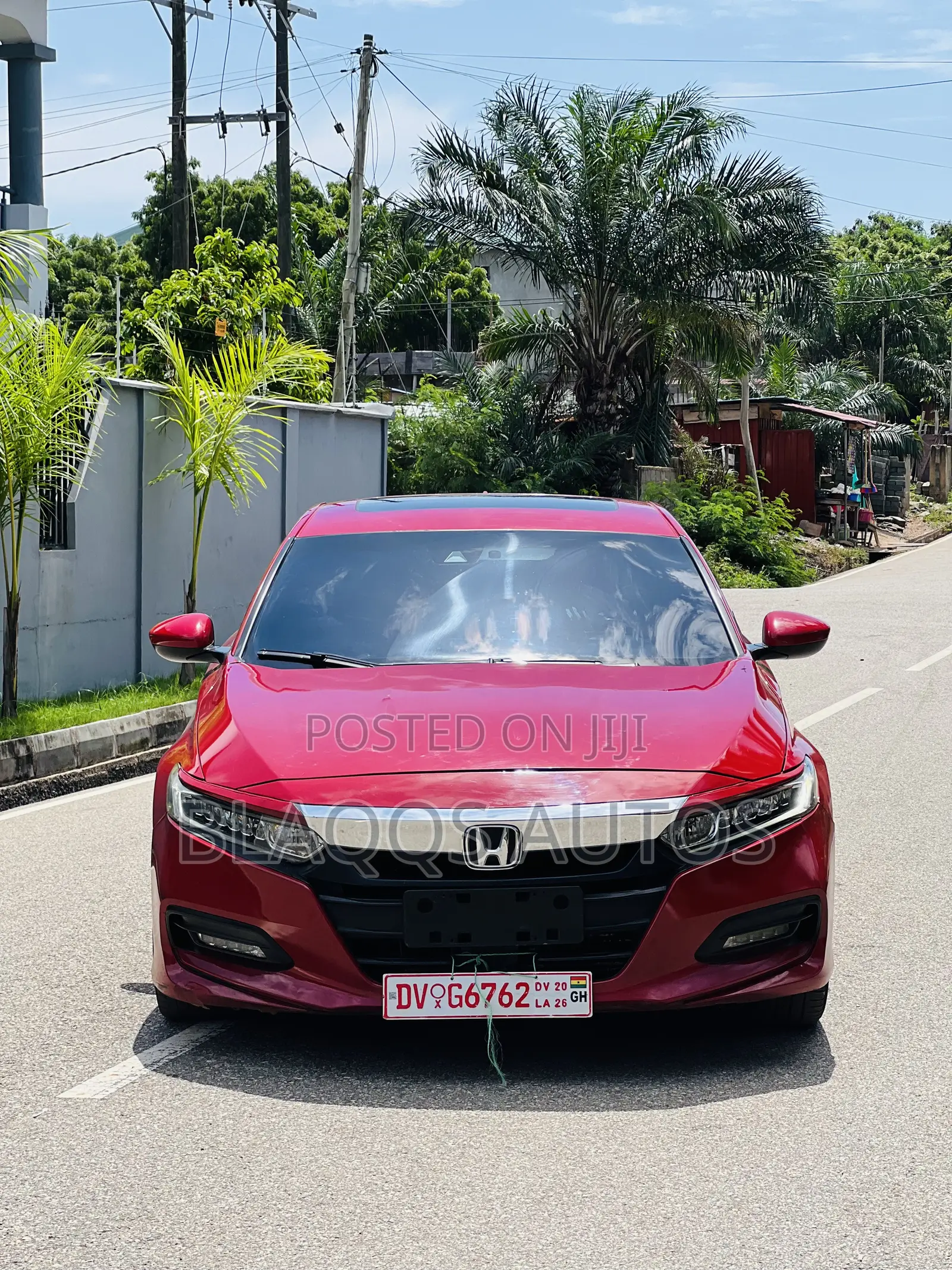 Honda Accord EX-L 2.0T 2018 Burgundy