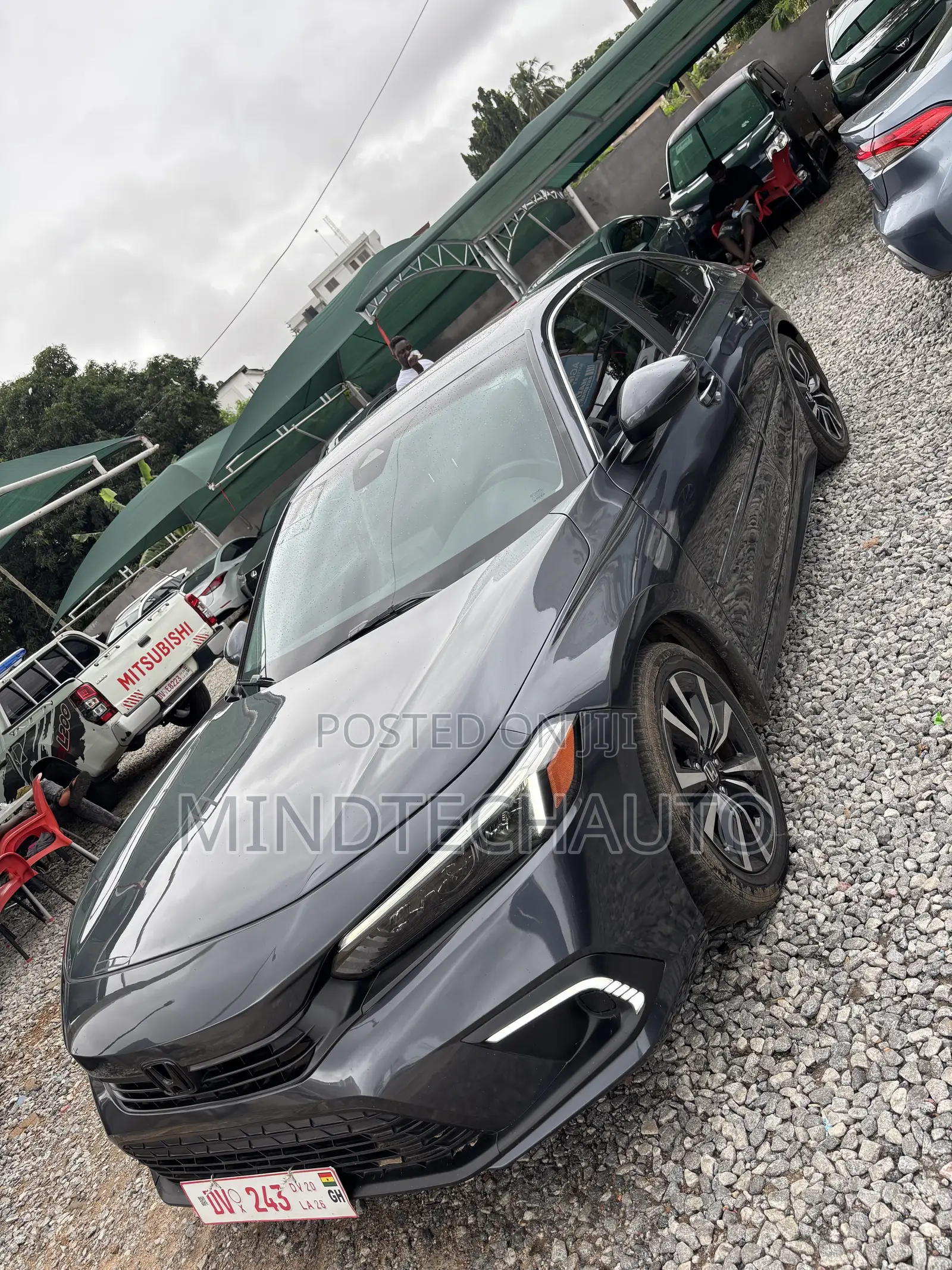 Honda Civic EX-L 2022 Gray