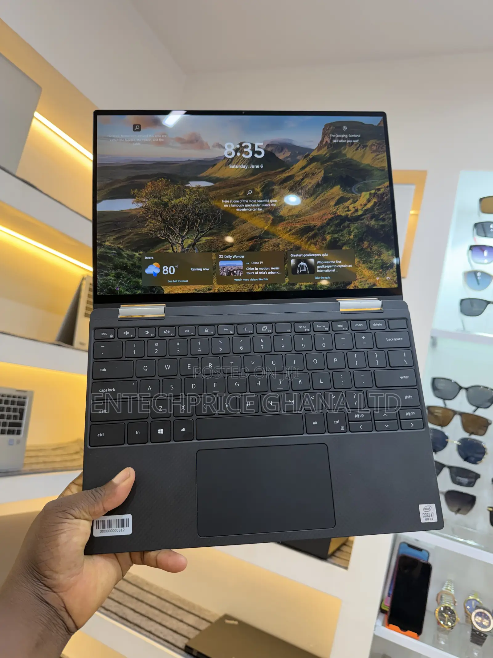 Laptop Dell XPS 13 7390 16GB Intel Core i7 SSD 256GB