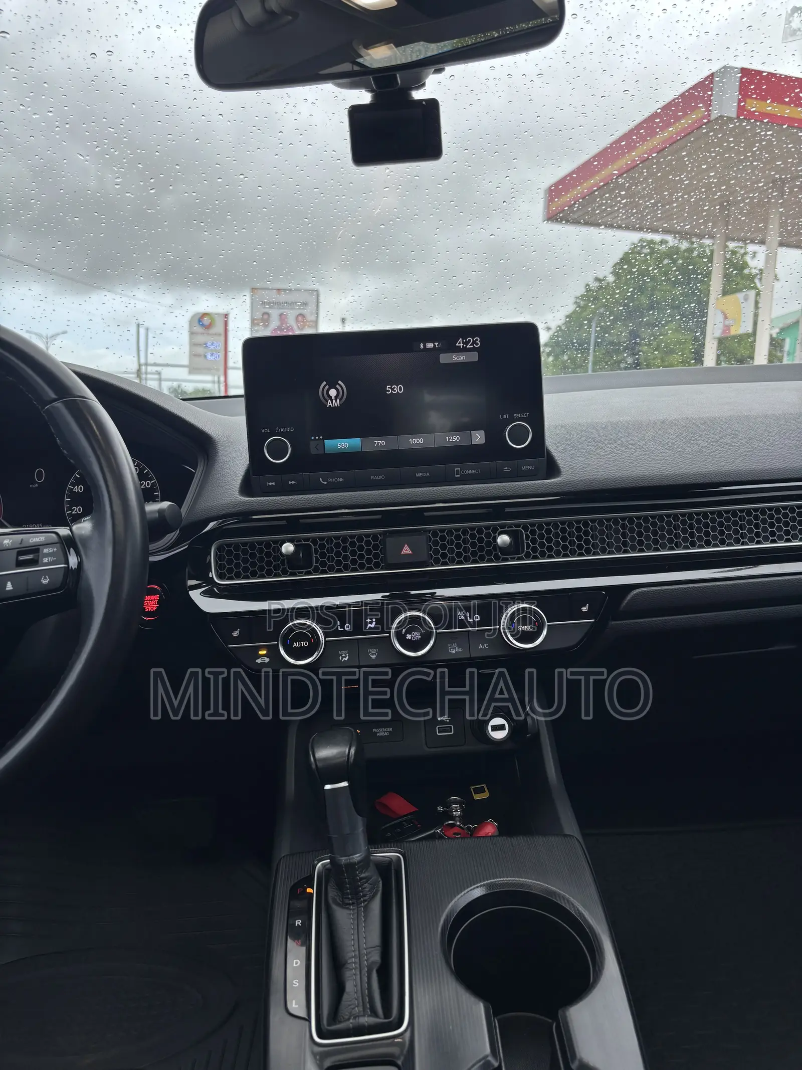 Honda Civic EX-L 2022 Gray