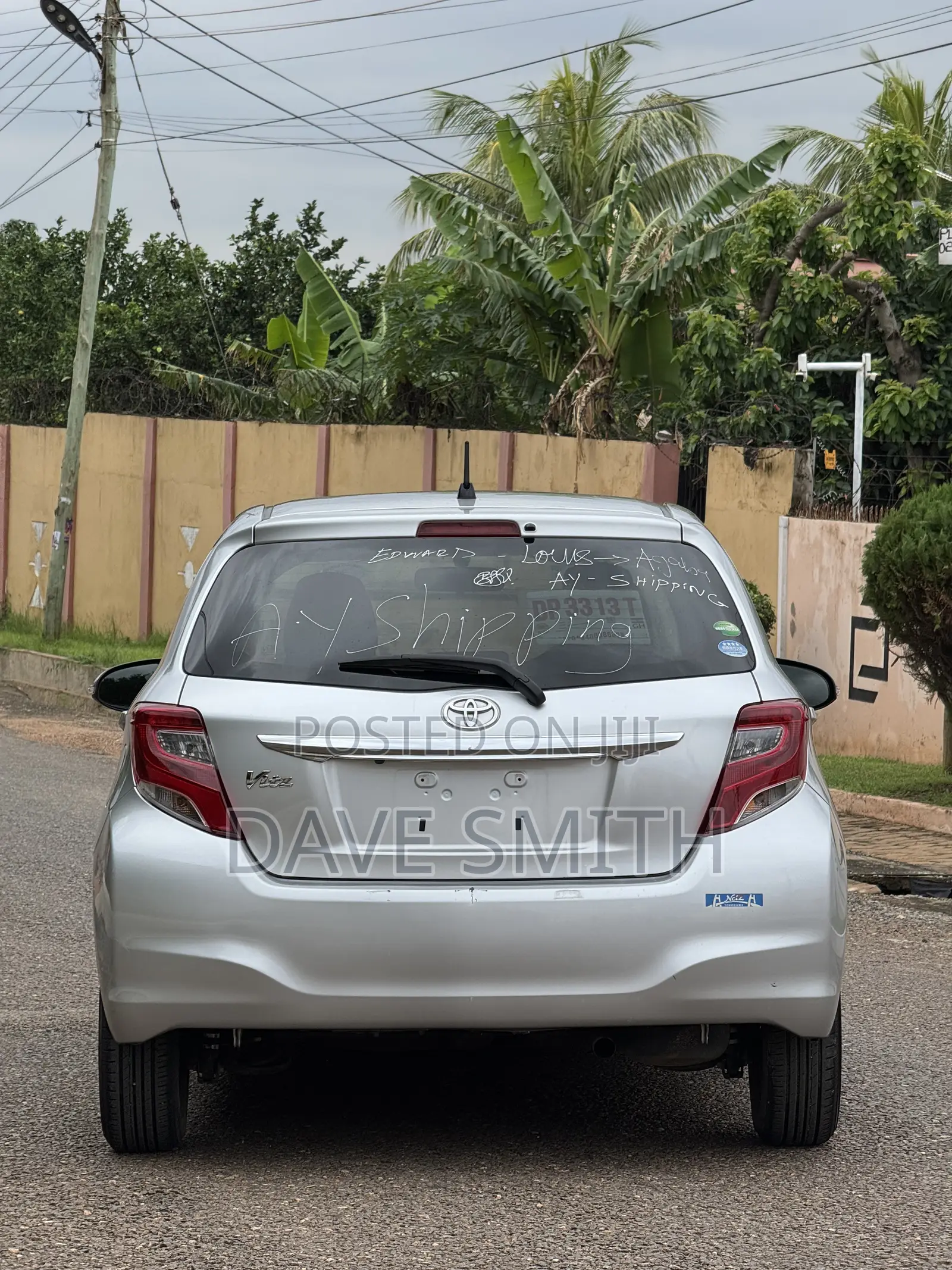 Toyota Vitz 1.3 AWD 5dr 2016 Silver