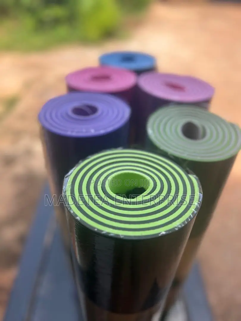 8mm-Thick Premium Double-Sided Yoga Mat - Comfort, Stability Style