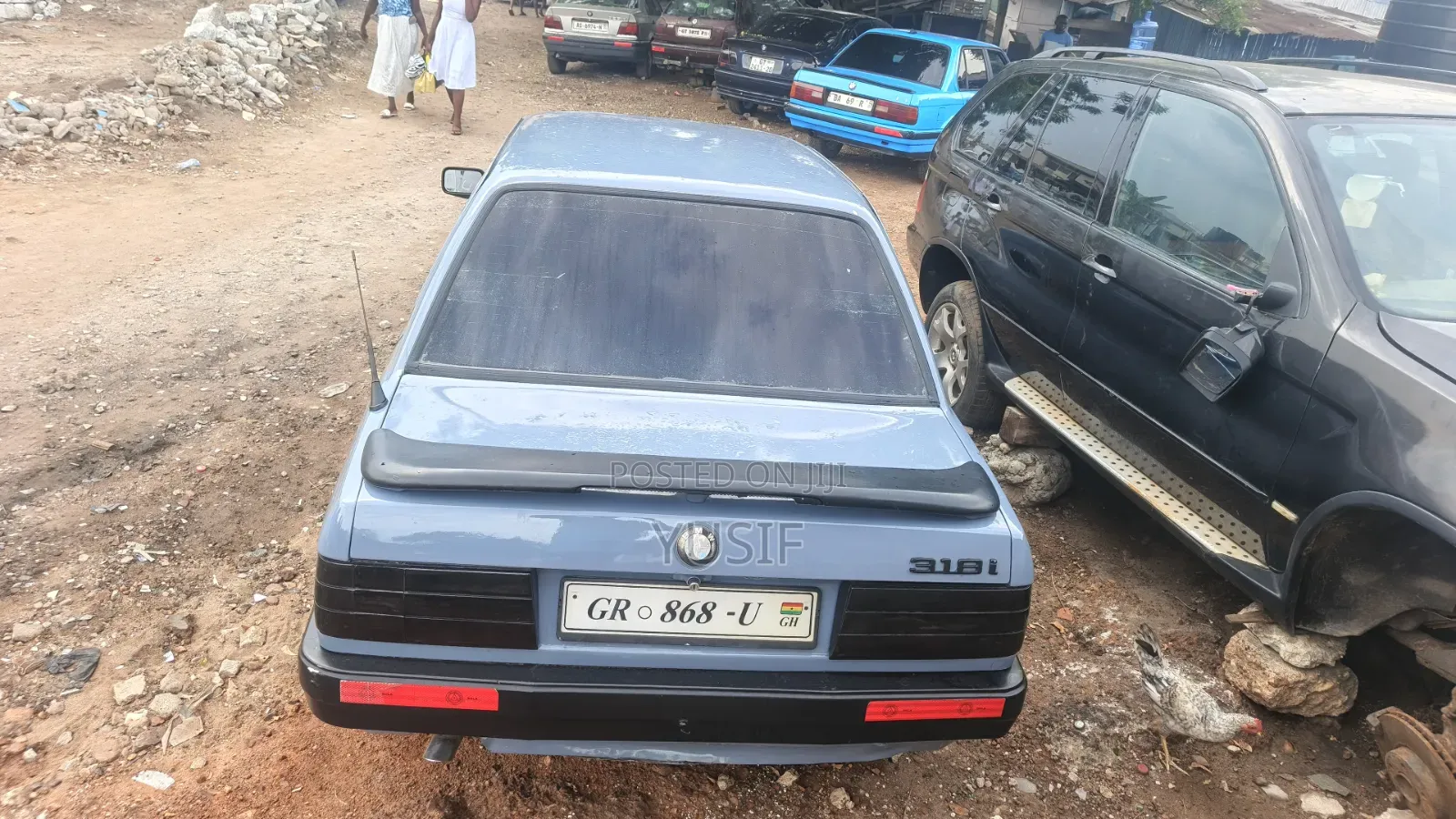 BMW 316i 1989 Gray