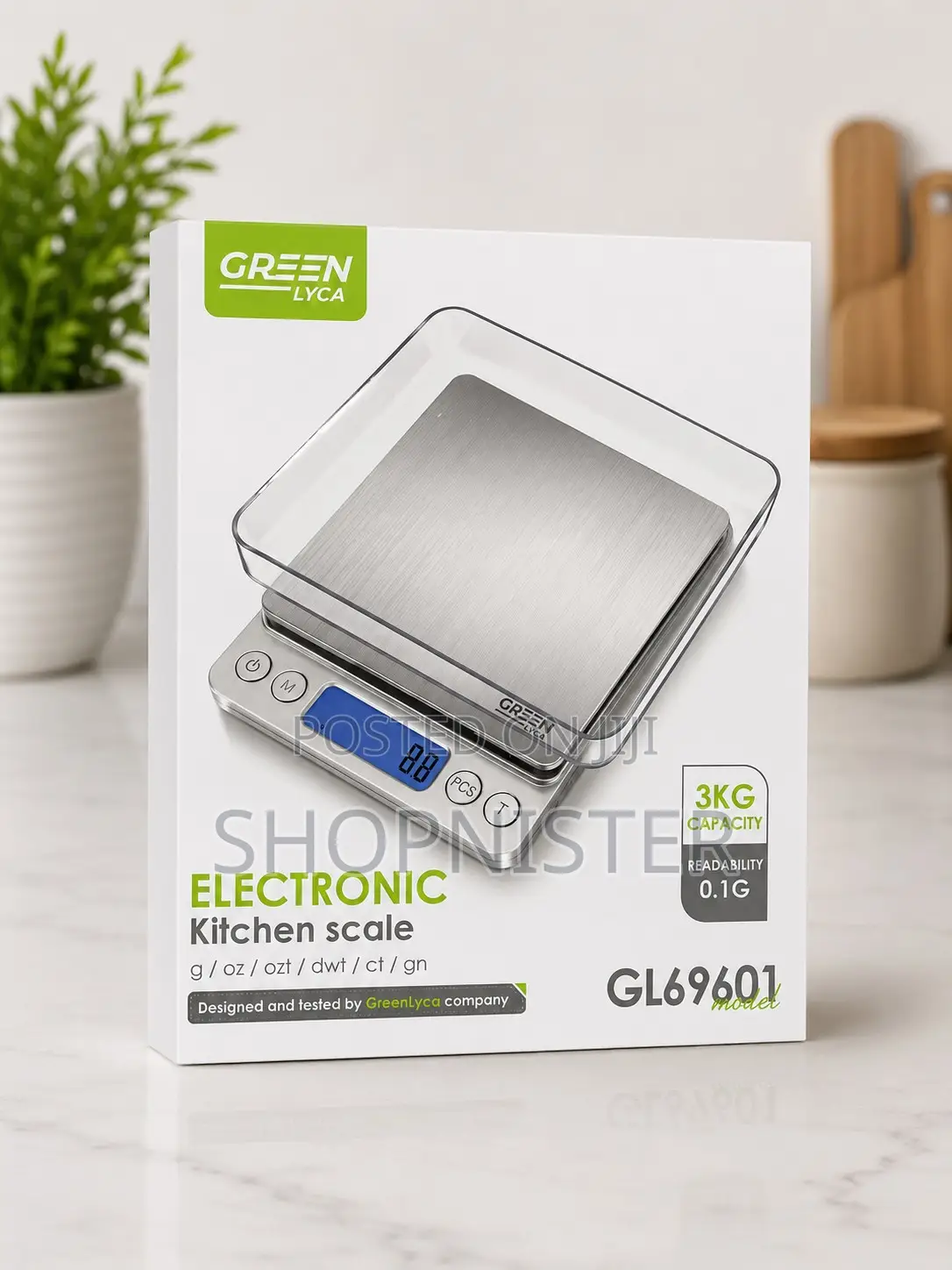 Digital Kitchen Scale – 3kg High Precision Food Scale