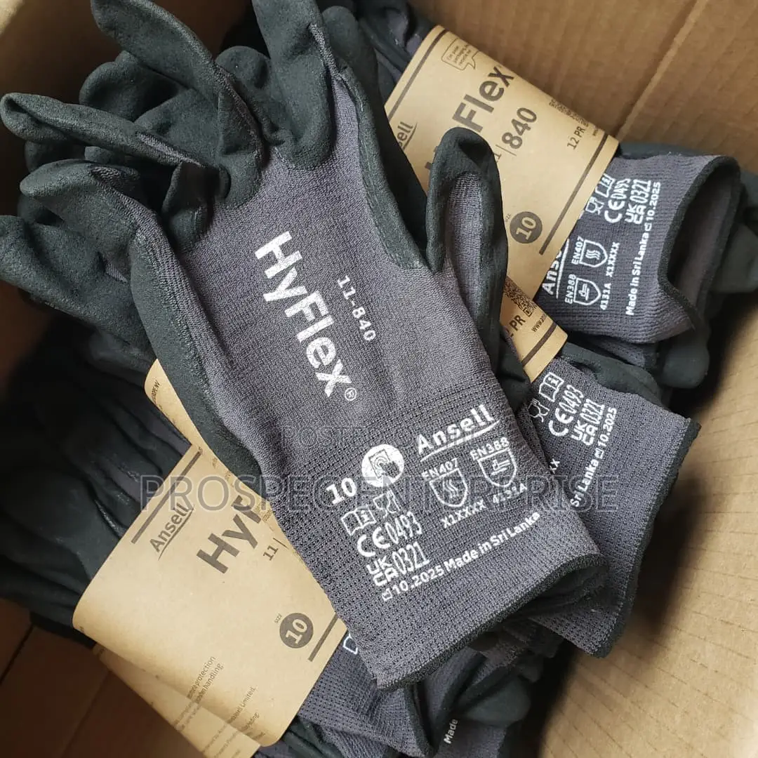 Original Ansell Hyflex 11-840 General Gloves - Official Distributor