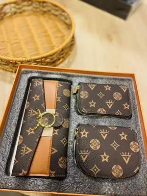 Three Pieces Purse Set in a Gift Box