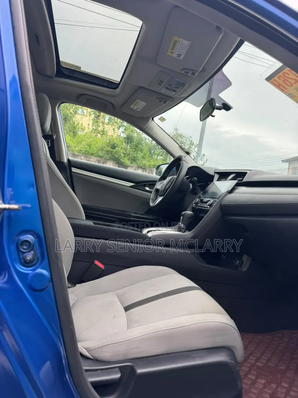 Honda Civic 2016 Blue