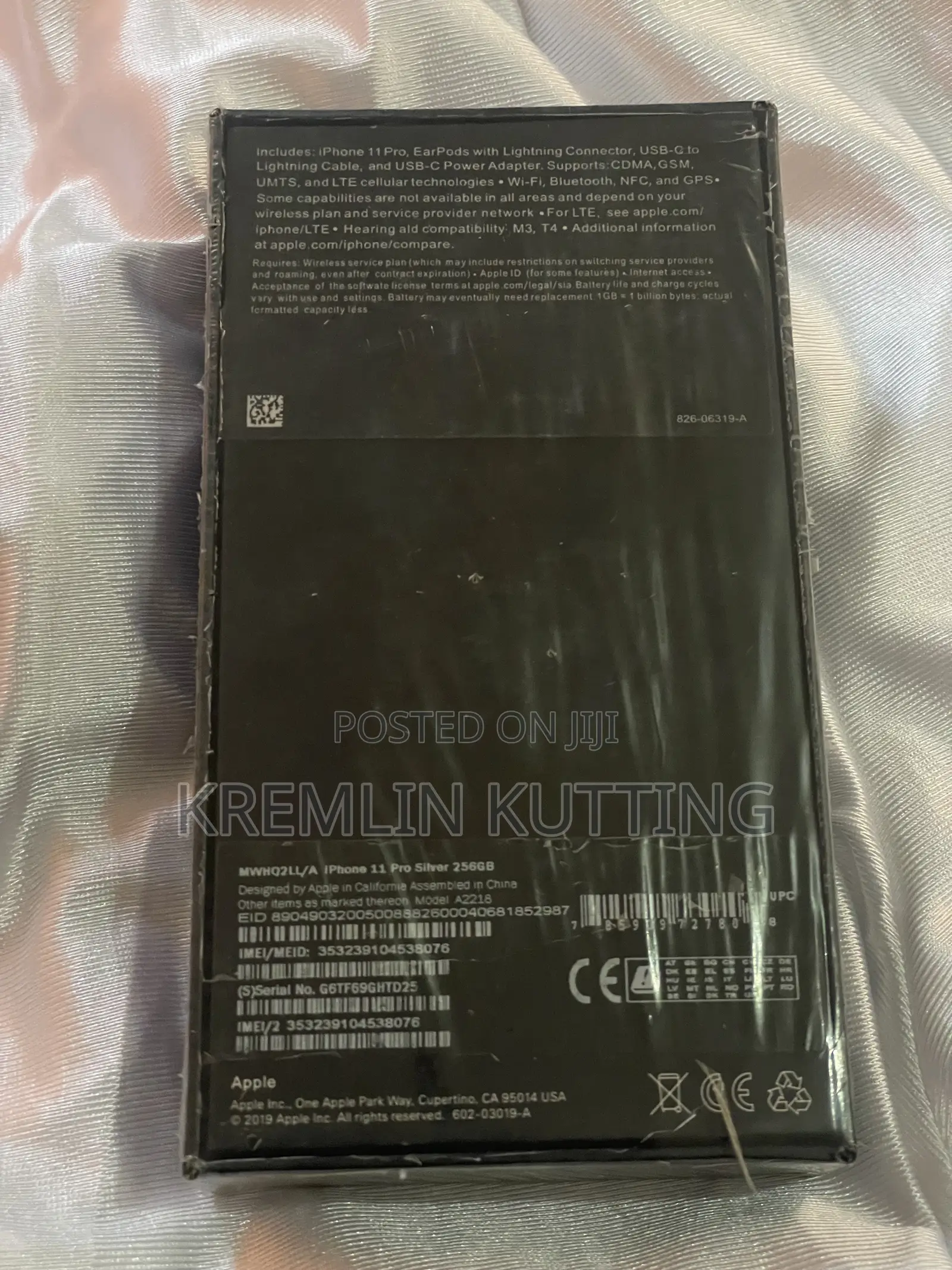 New Apple iPhone 11 Pro 256 GB Silver