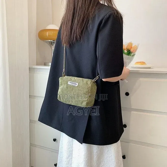 2-Piece Women’S Corduroy Tote Bag Set