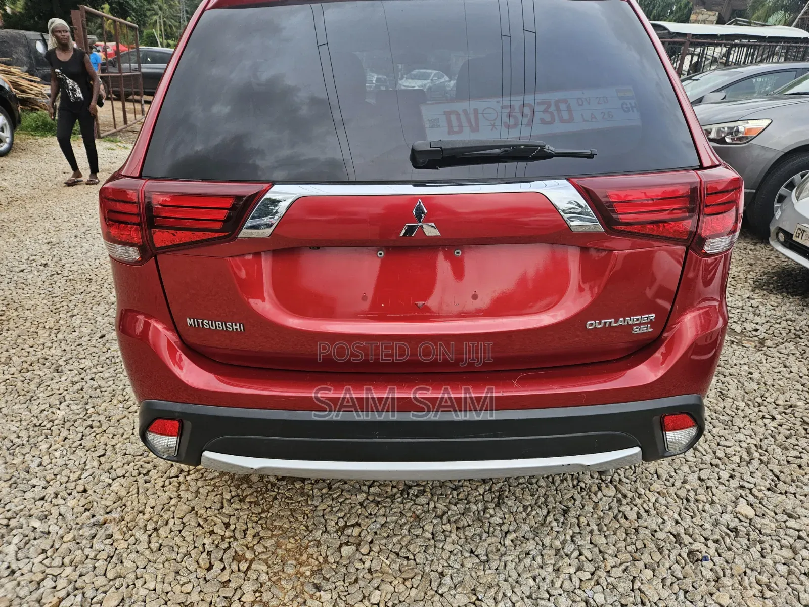 Mitsubishi Outlander SEL AWC 2017 Burgundy