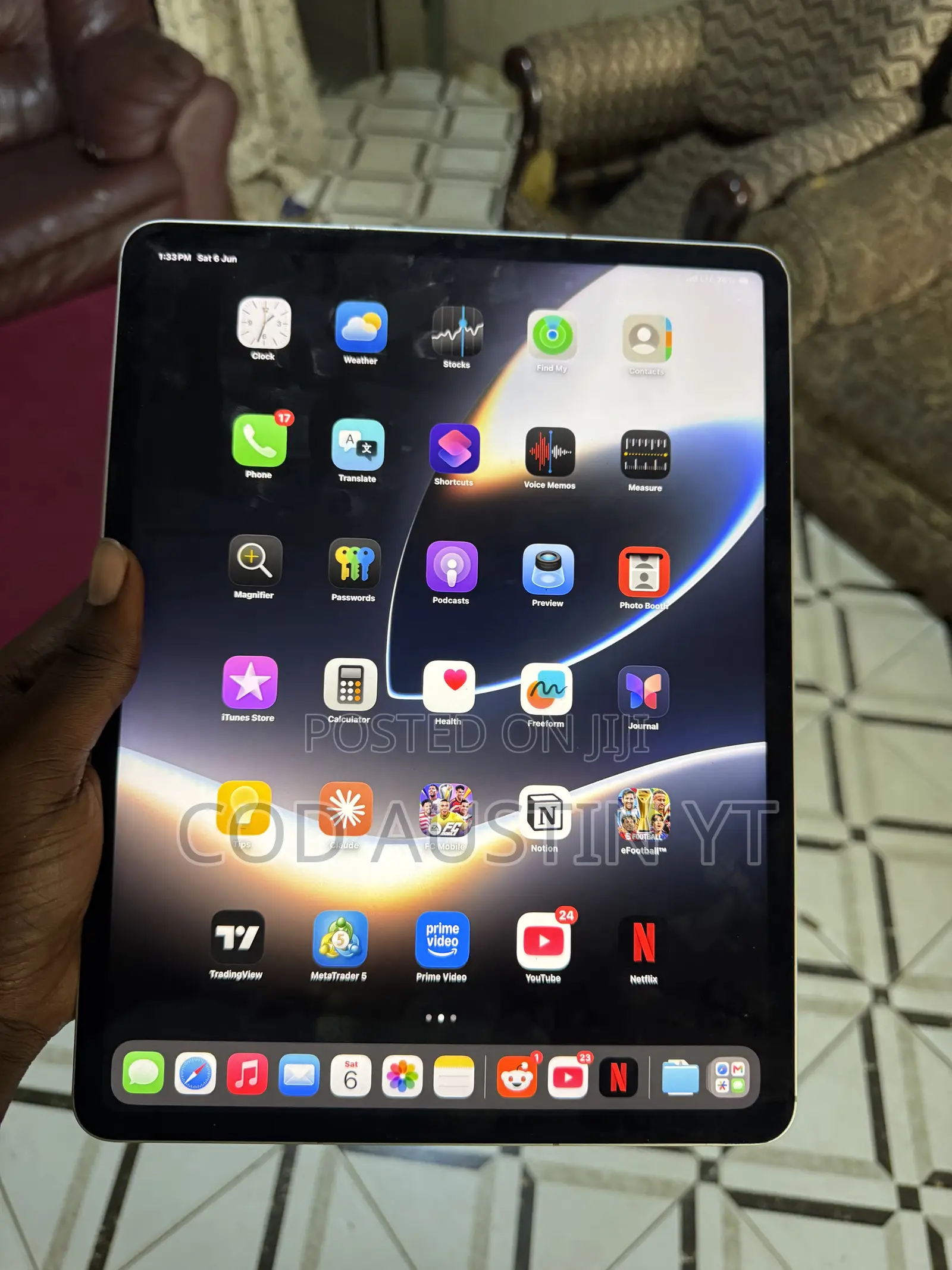 Apple iPad Pro 12.9 (2022) 128 GB Gray