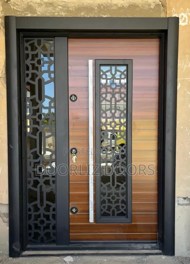 Quality Elegant Triple Lock Turkish Security Door(One and Half)