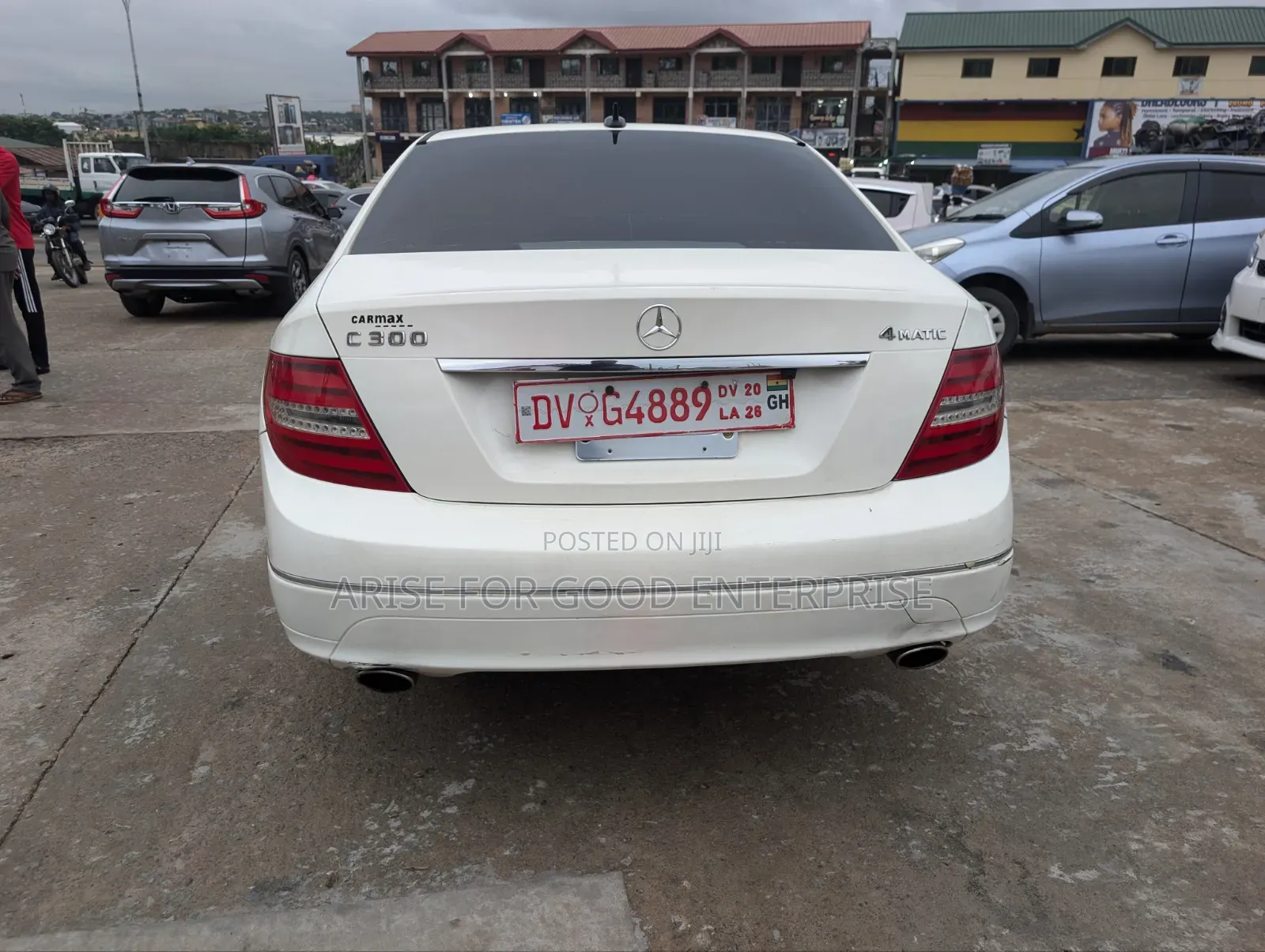 Mercedes-Benz C300 Sport Sedan AWD (3.0L 6cyl 7A) 2008 White