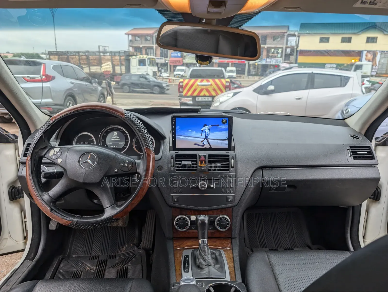 Mercedes-Benz C300 Sport Sedan AWD (3.0L 6cyl 7A) 2008 White