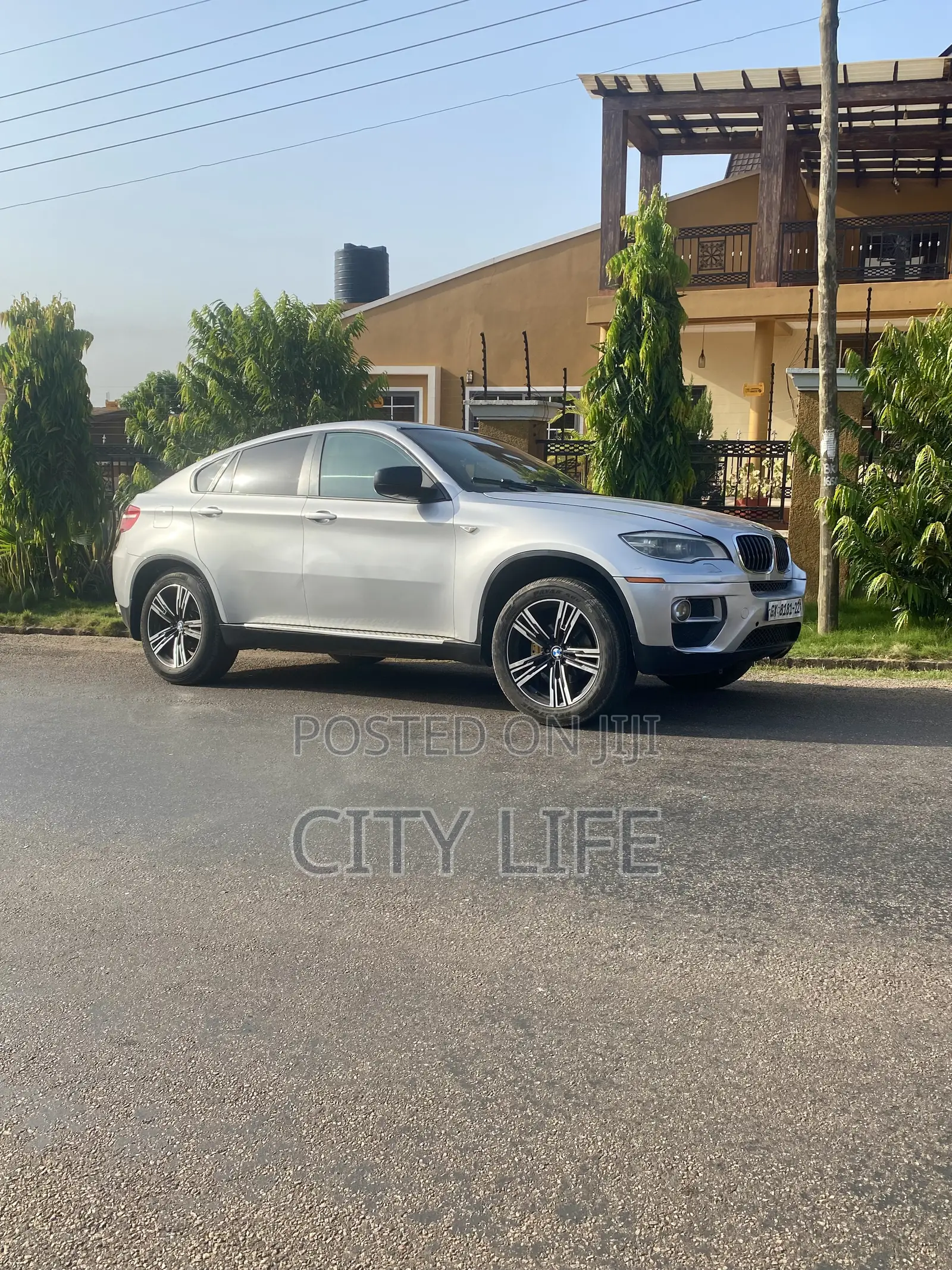 BMW X6 M Sport 2013 Silver