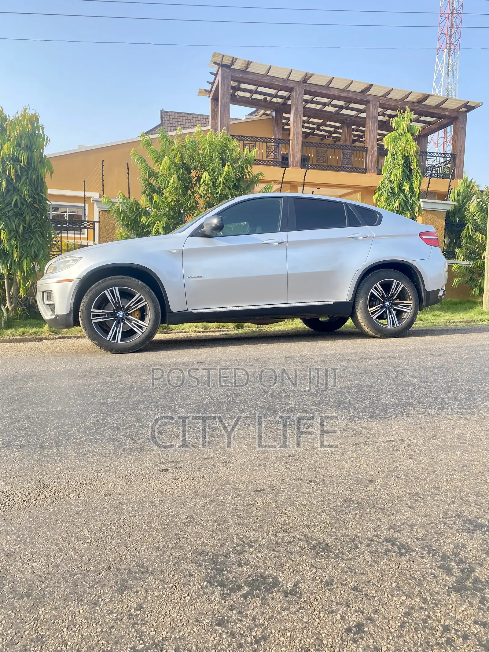 BMW X6 M Sport 2013 Silver