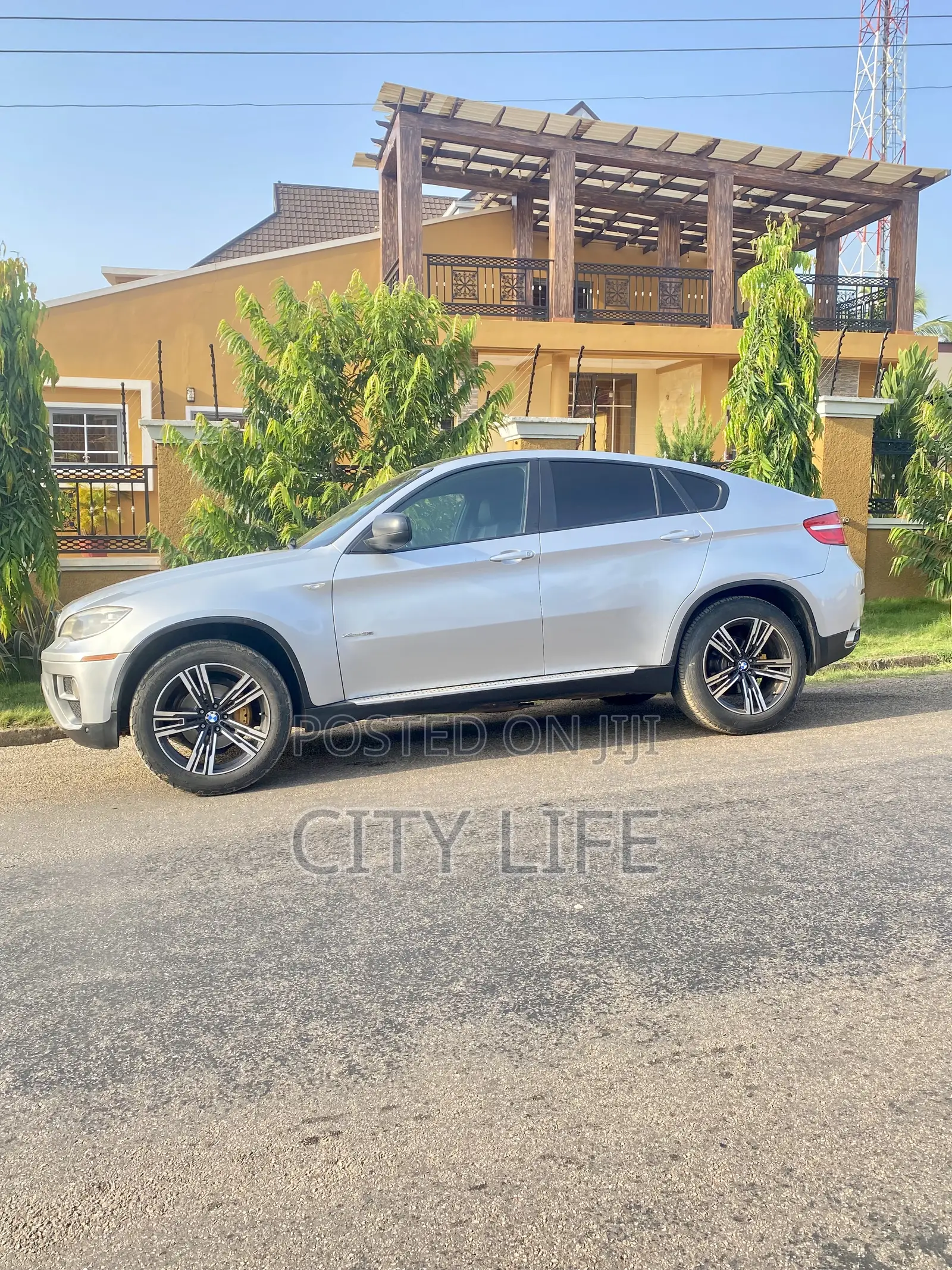 BMW X6 M Sport 2013 Silver