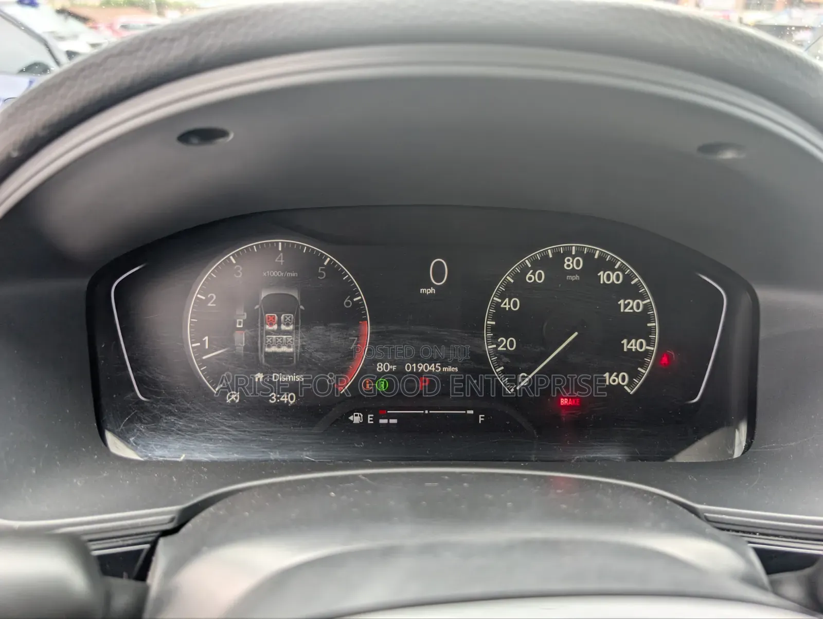 Honda Civic EX 2022 Black