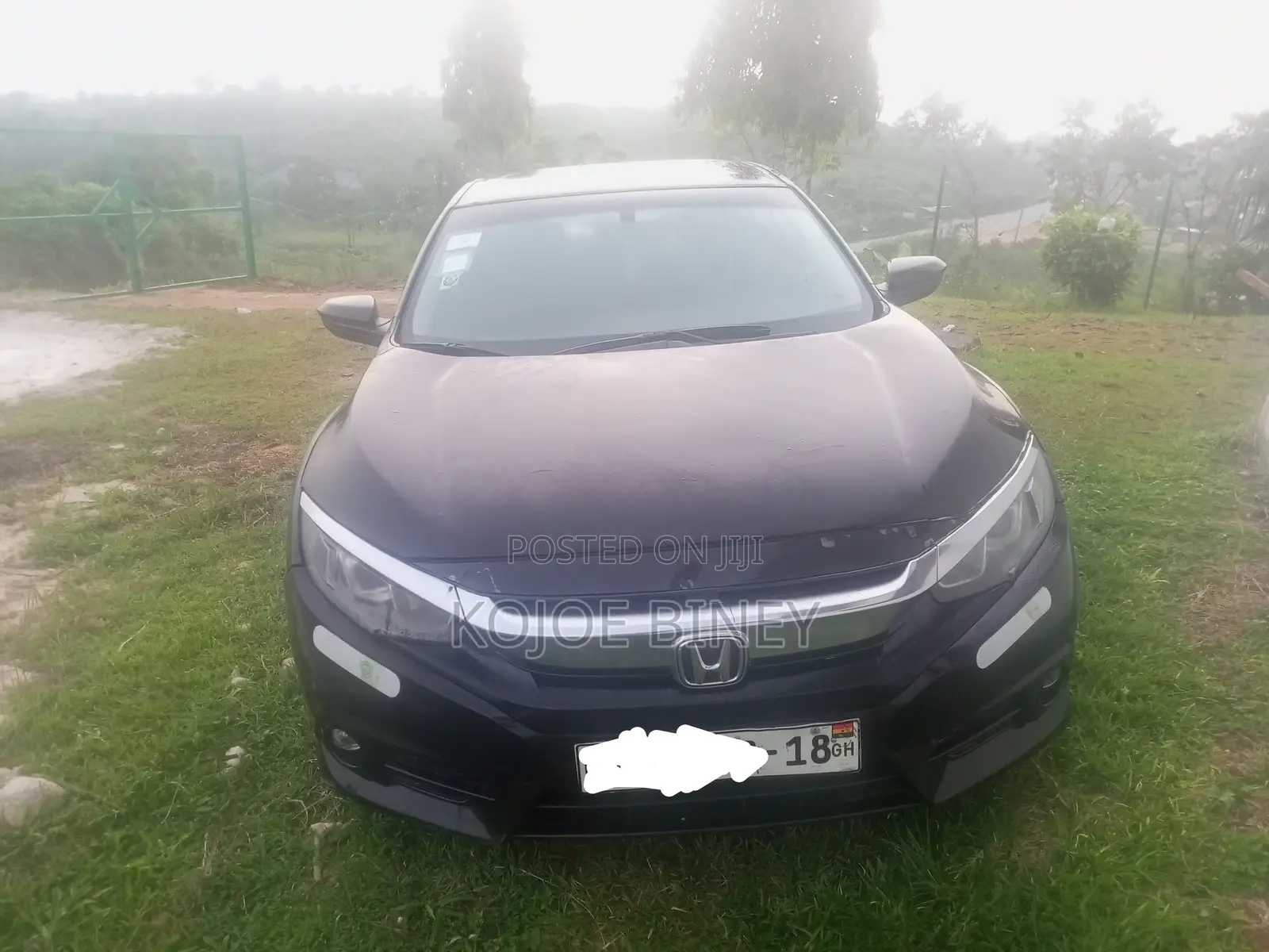 Honda Civic LX 4dr Sedan (2.0L 4cyl) 2016 Black