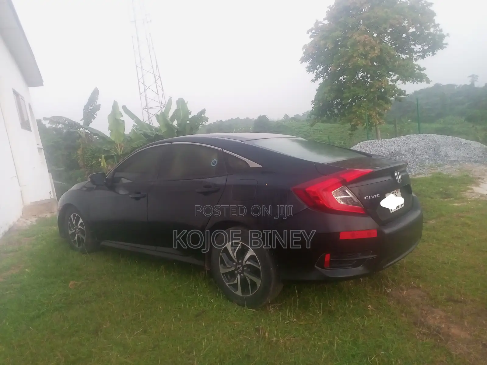 Honda Civic LX 4dr Sedan (2.0L 4cyl) 2016 Black