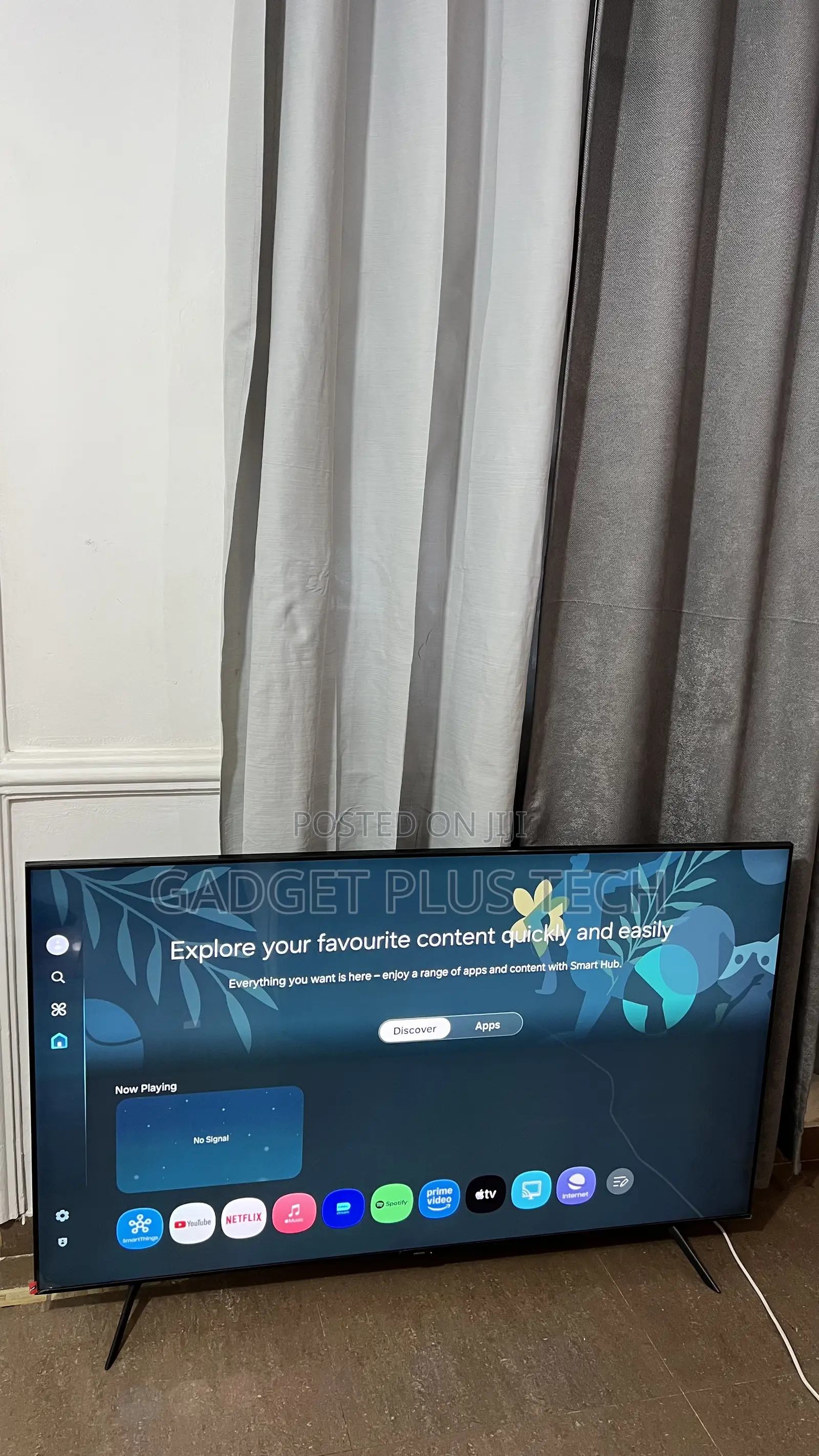 2023/24 65” Samsung Crystal Uhd Smart Tv (New No Box)