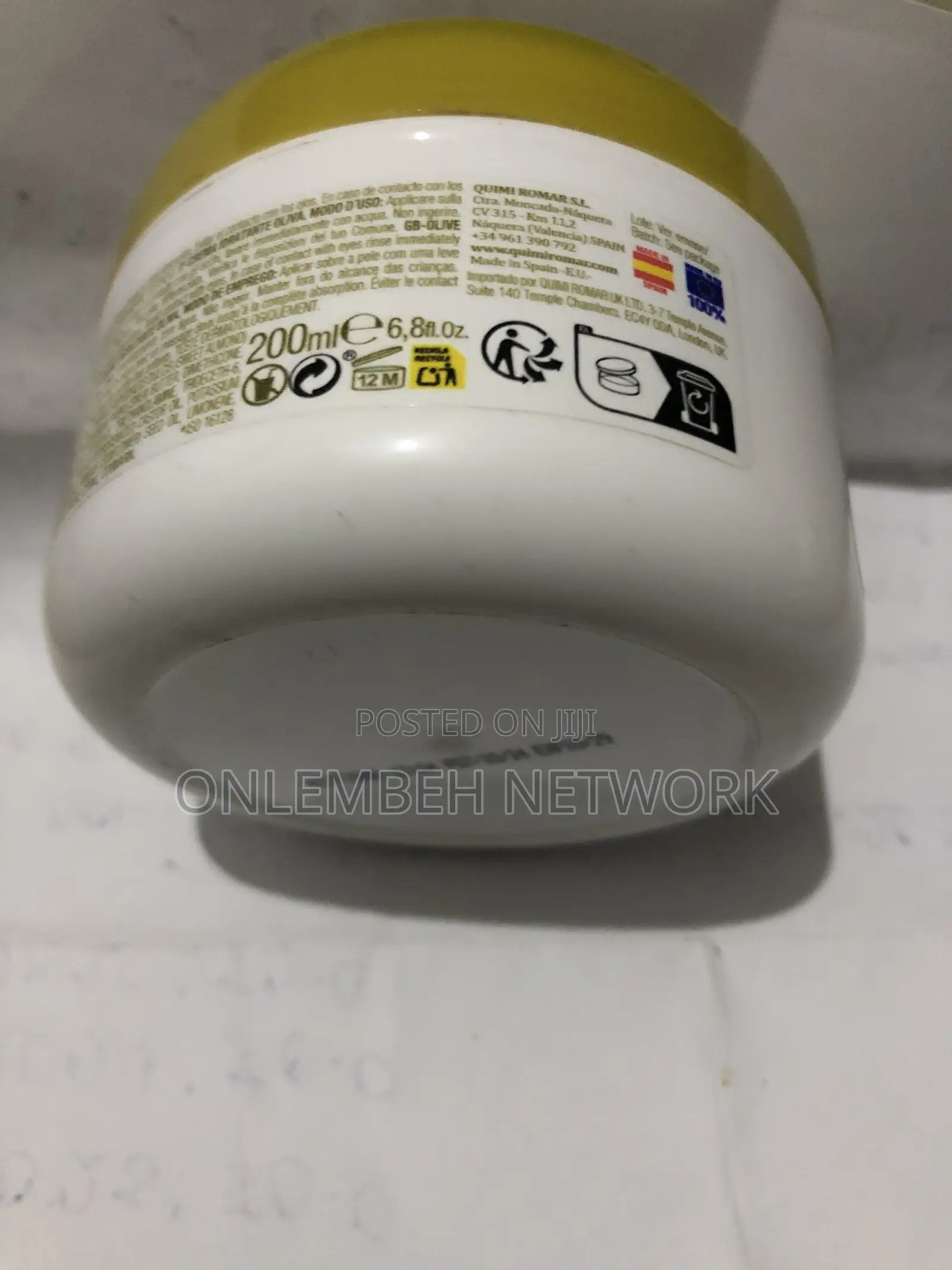 Amalfi Skin Care Oliva Moisturizing Cream