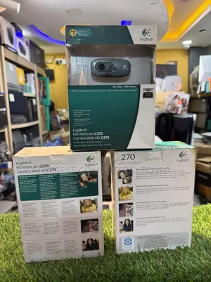 Logitech C270 Original Hd Webcam for Video Calling Etc From Uk