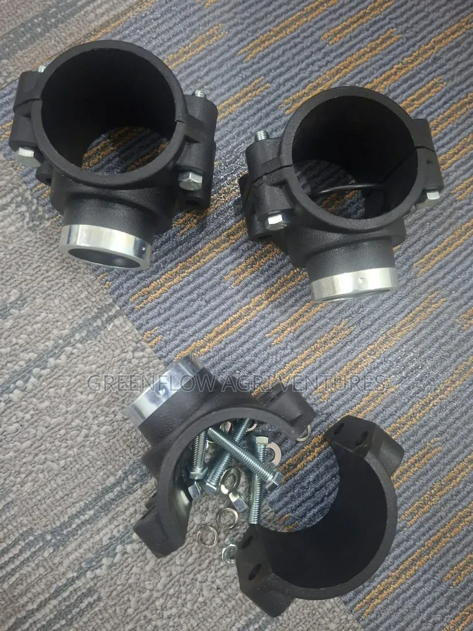 P.E Saddles/Bolts Nuts/Clamps