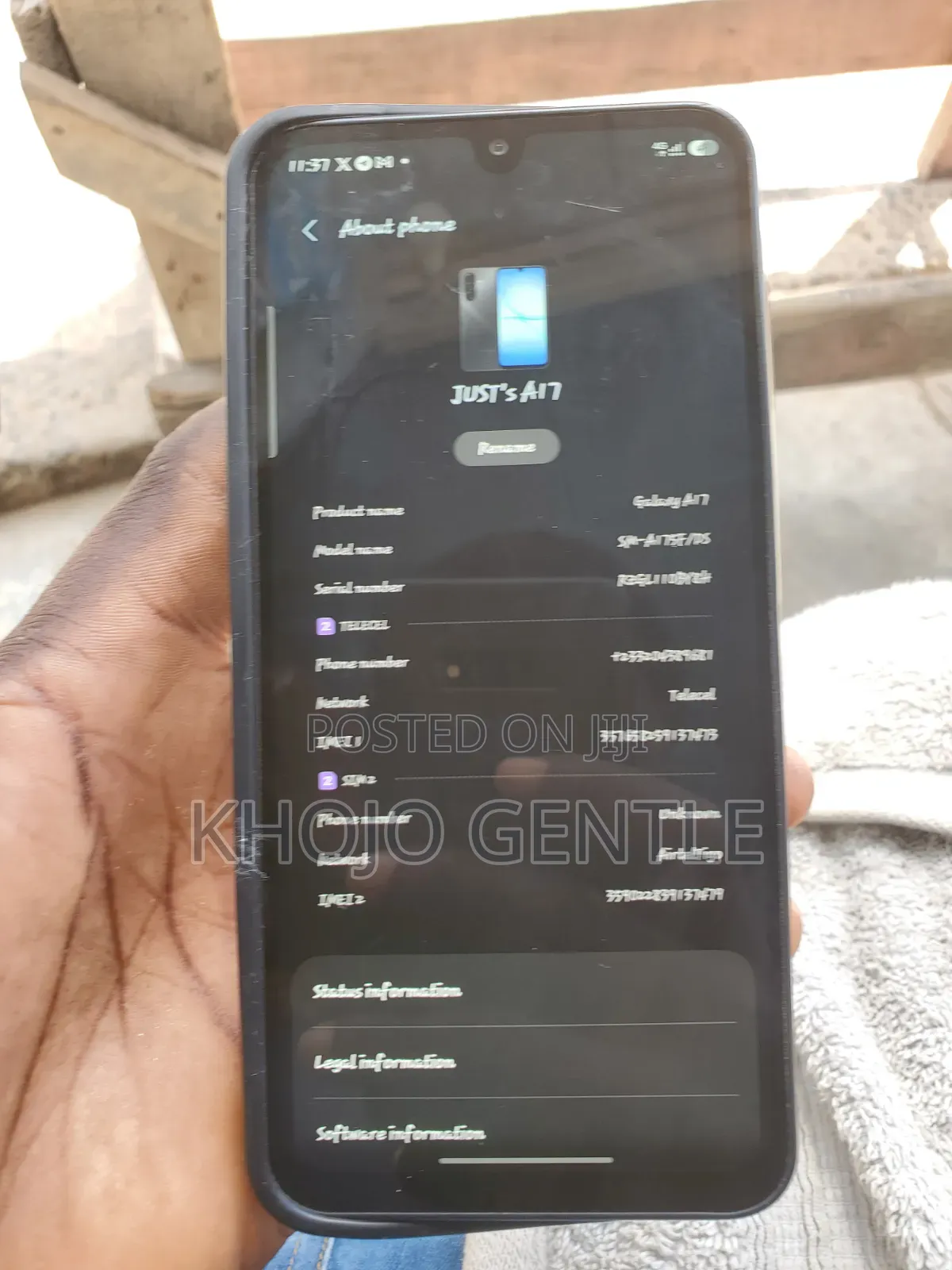 Samsung Galaxy A17 256 GB Black