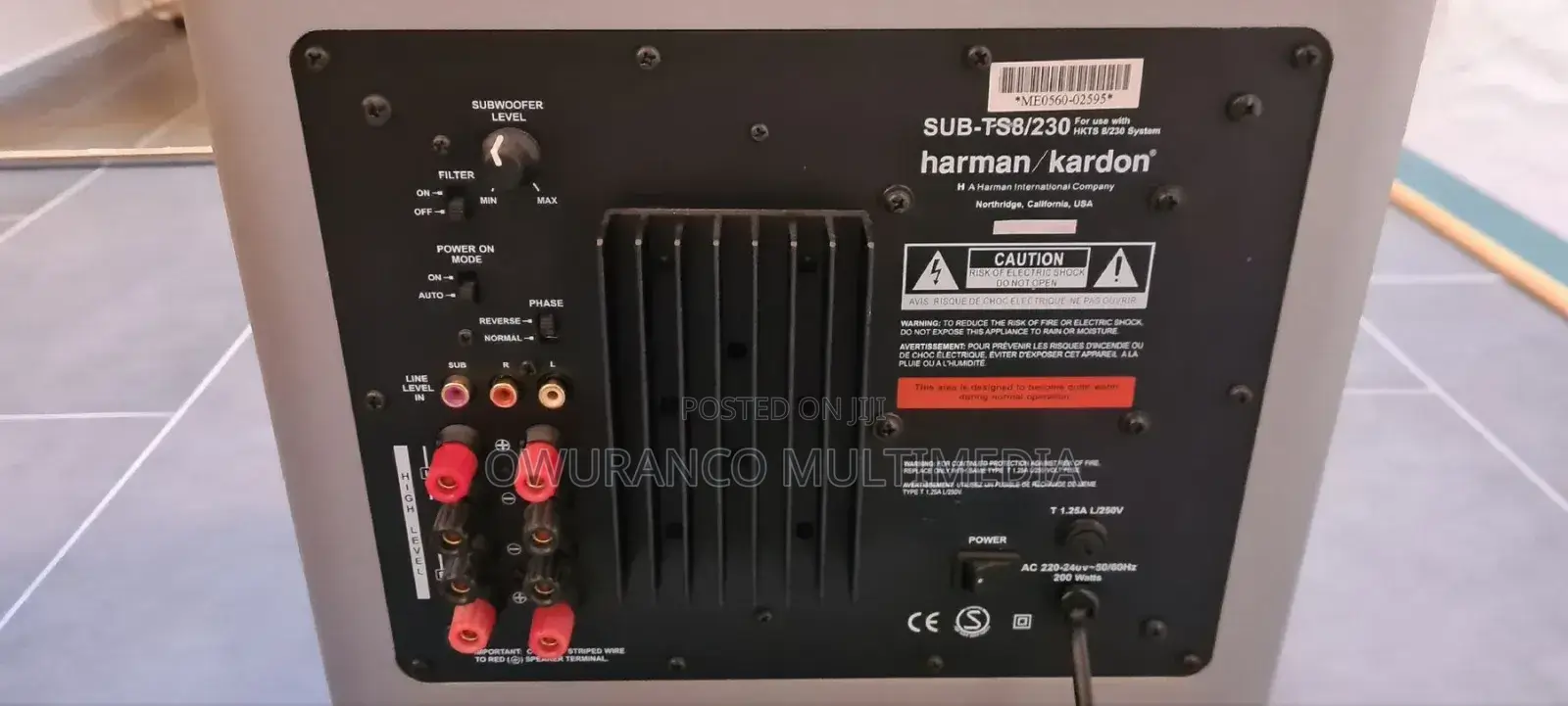 Harman Kardon Sub-Ts8/230 Subwoofer